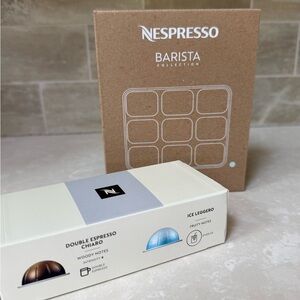 NWT Nespresso Barista Ice Tray, Federico Peri Design -Silicone Ice Tray